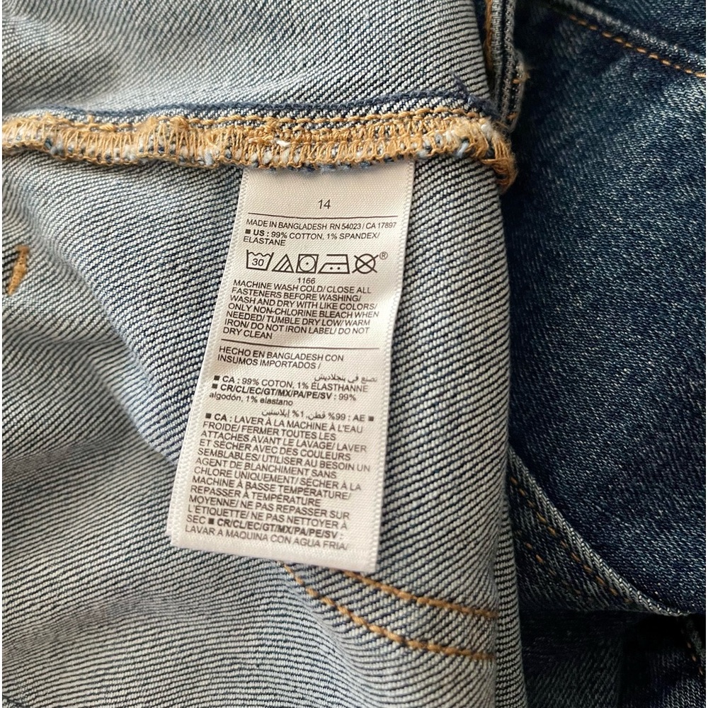 OG Loose “Mom” High Rise Jeans in Size 14 - Picture 11 of 13